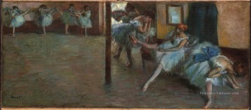 Répétition de ballet Edgar Degas Peinture à l'huile